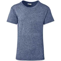 Mens Oregon Melange T-Shirt Navy Front